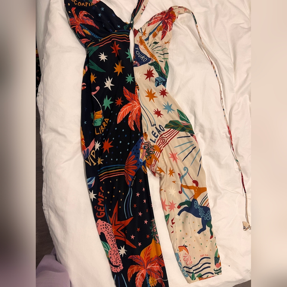 FARM Rio Multicolor Star Jumpsuit - Picture 8 of 10